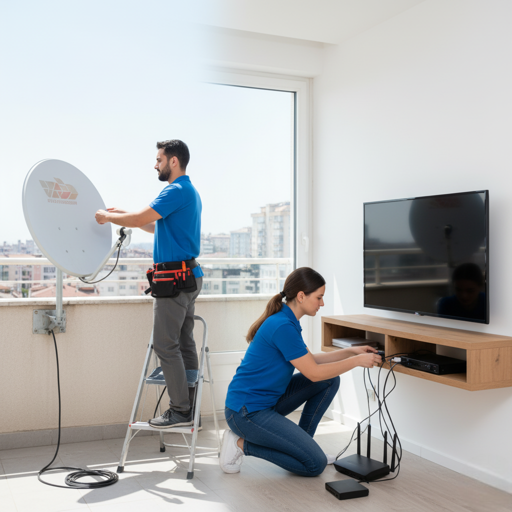 TV Uydu ve İnternet Tesisatı Hizmetleri